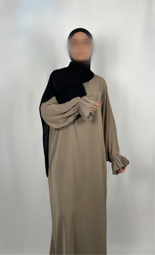 Abaya Ima - Taupe