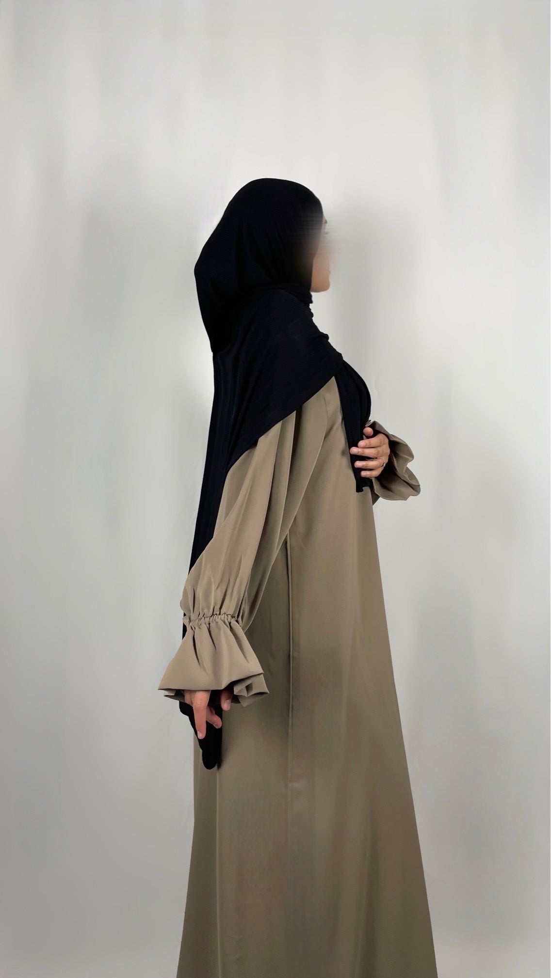 Abaya Ima - Taupe