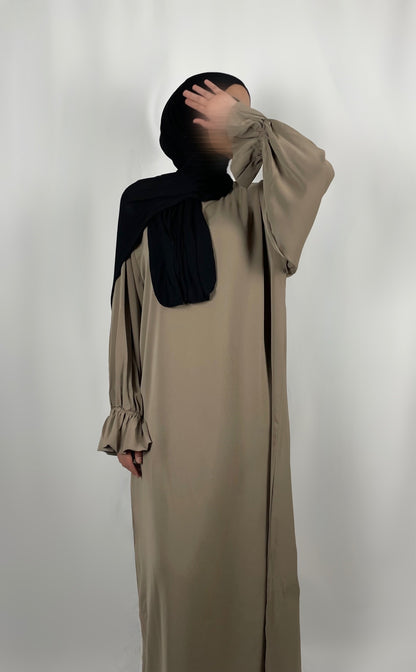 Abaya Ima - Taupe